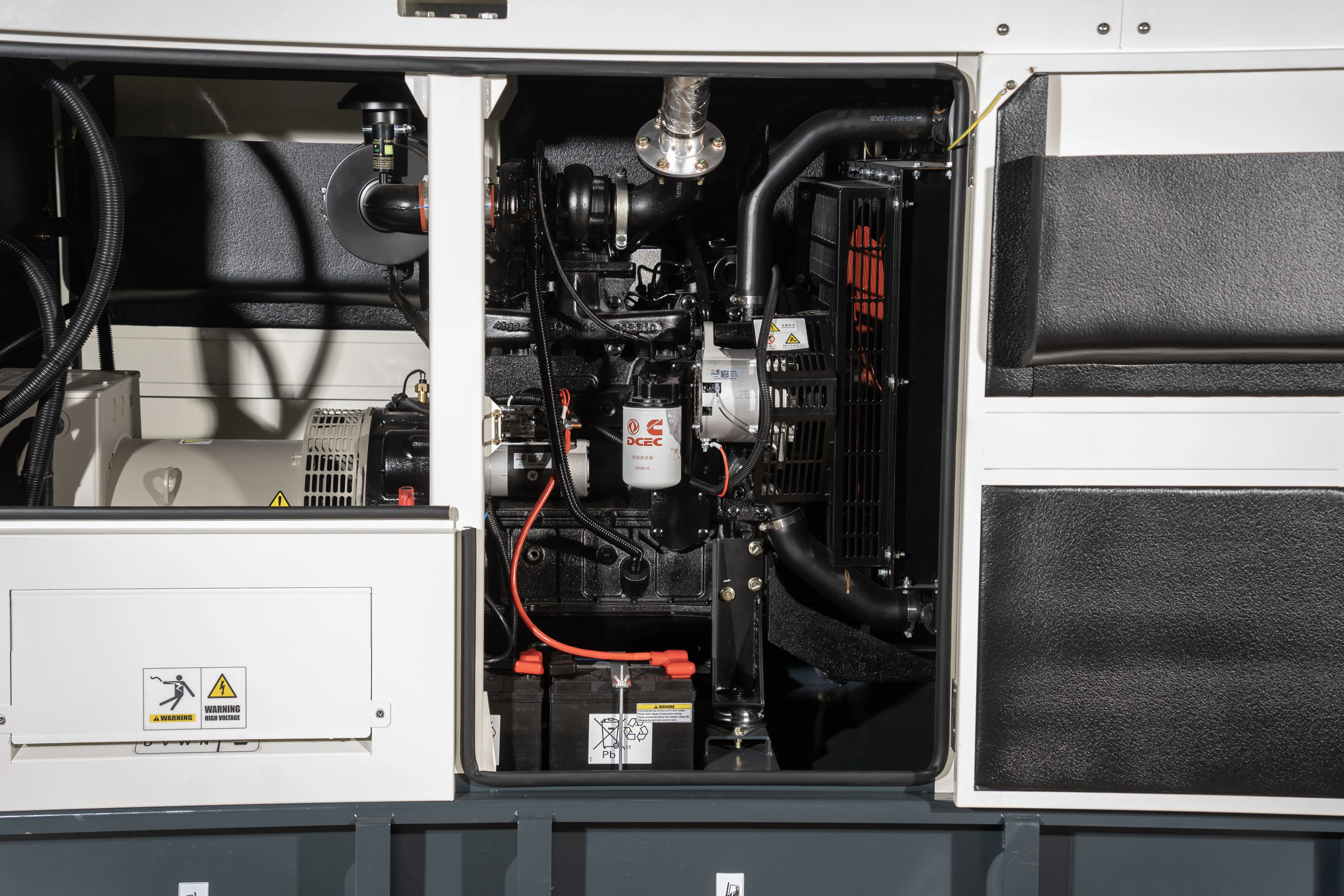 First Class 550KVA/440KW Silent Type Home ’Diesel Generator with Auto Start ATS Options 60Hz Frequency 480V/220V Rated Voltage
