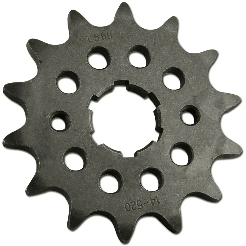 520 Motorcycle Front Sprocket For Yamaha TY250 TY300 S R 84-90 TYZ250 1993 YFA1 125 Breeze 1989-2004 YFM125 G Grizzly 04-12