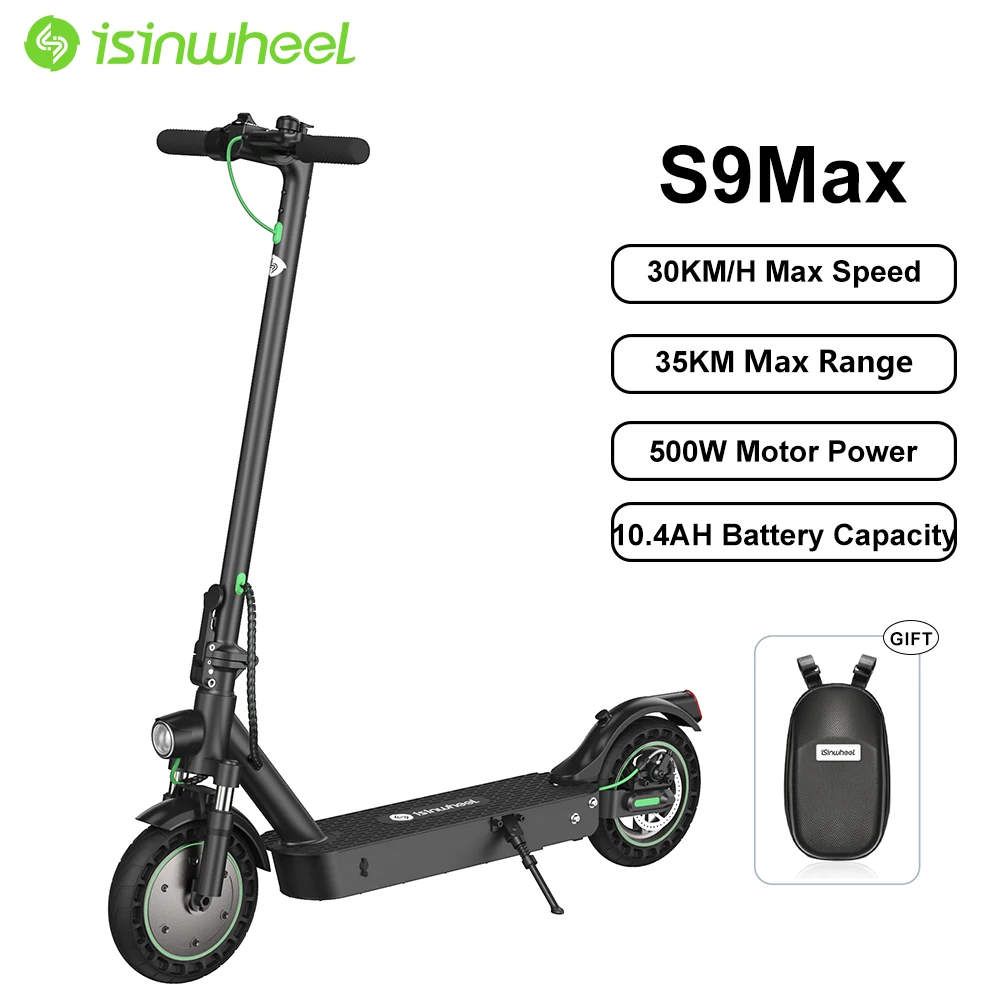 Isinwheel S9Max: La Mejor Motocicleta Eléctrica Plegable para Adultos en 2024