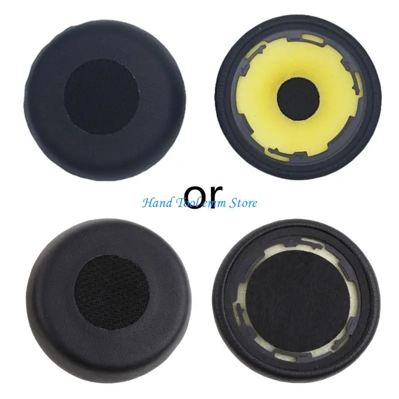 

H37F Breathable Leather Ear Pads for evolve 75 75+ /75UC/75MS Headphone Earpad