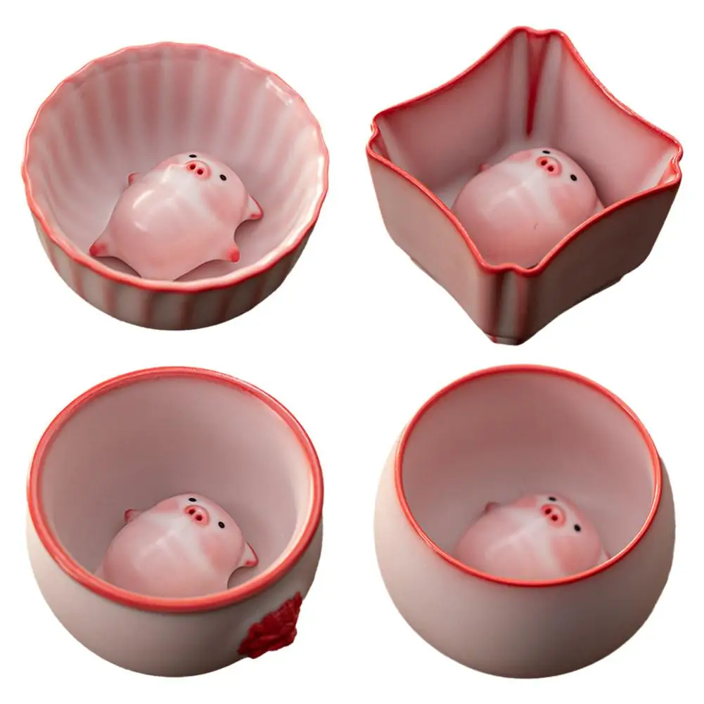 

Cute Pig Mug, Animal Tea Cup, Funny Bubble Blowing Ceramic Cup, Unique Birthday Gift, Creative Festival Cartoon Piggy Gift