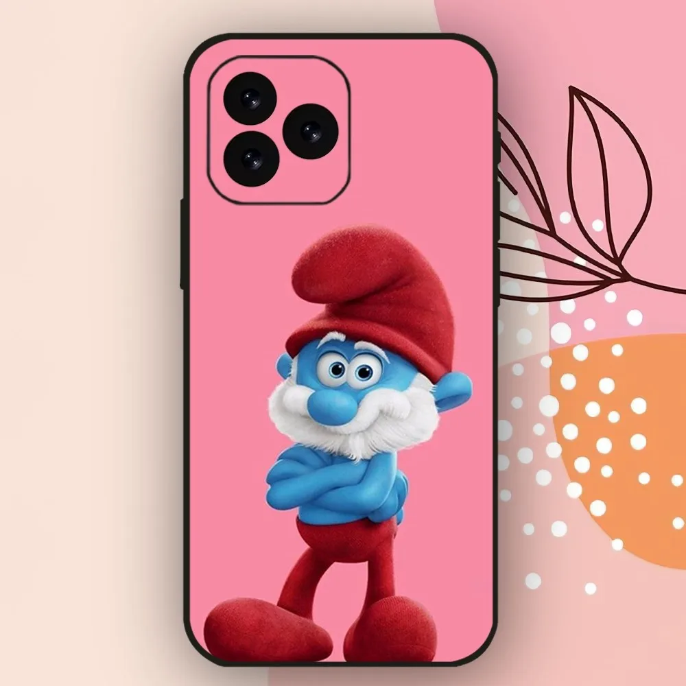 Casing ponsel kartun The s-smurfs, casing ponsel untuk iPhone 11 12 13 14 15 Mini Plus Pro Xs Max X S Plus XR