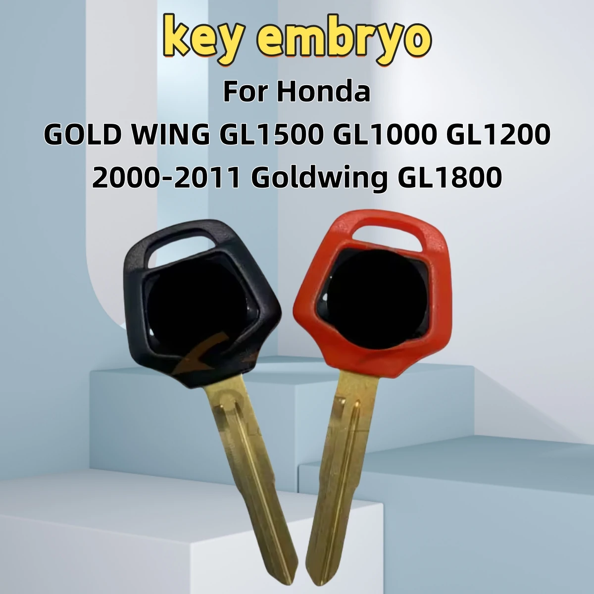 

Blank Key Motorcycle Replace Uncut Keys For Honda GOLD WING GL1500 GL1000 GL1200 2000-2011 Goldwing GL1800