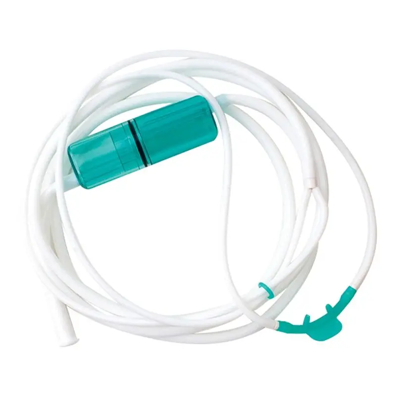 

A72Z 1 Piece Oxygen Tube, Nasal Oxygen Cannula Not Easy To Deform And Crack White Easy To Use And Clean 3 Meter