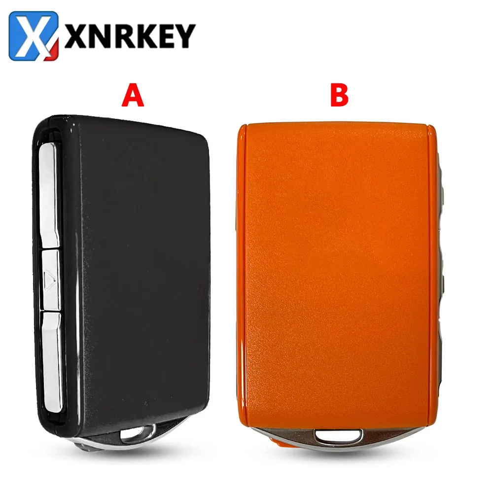 XNRKEY Original 4 Button Smart Remote Car Key 8A Chip 433Mhz for Volvo S90 S60 S40 XC60 XC90 2016-2020 Full Keyless Go Car Key