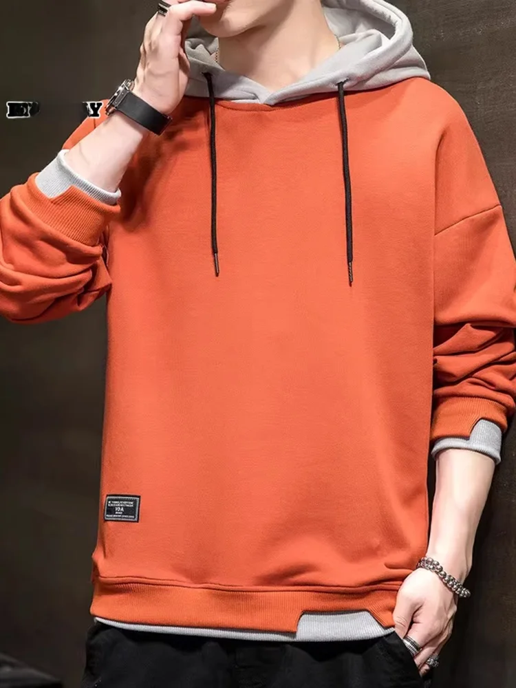 

Мужская толстовка с длинными рукавами, модная, новая, удобная, из полиэстера, повседневная спортивная одежда, молодежная мода
