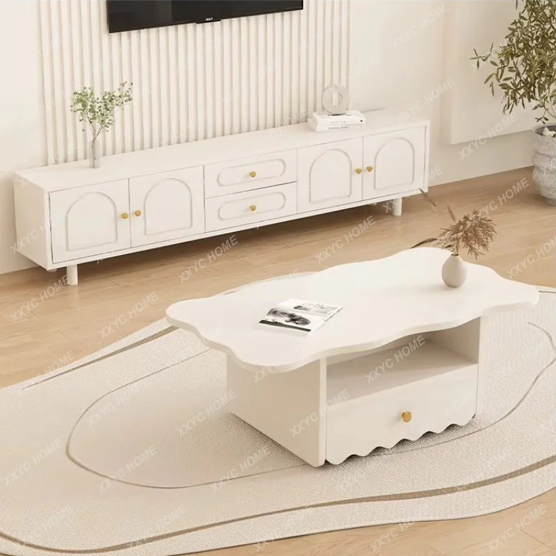 XXHeavy Tv Stand Extended Normal Storage WhiteTv Stands Modern Minimalist Fernsehtisch Furniture Home