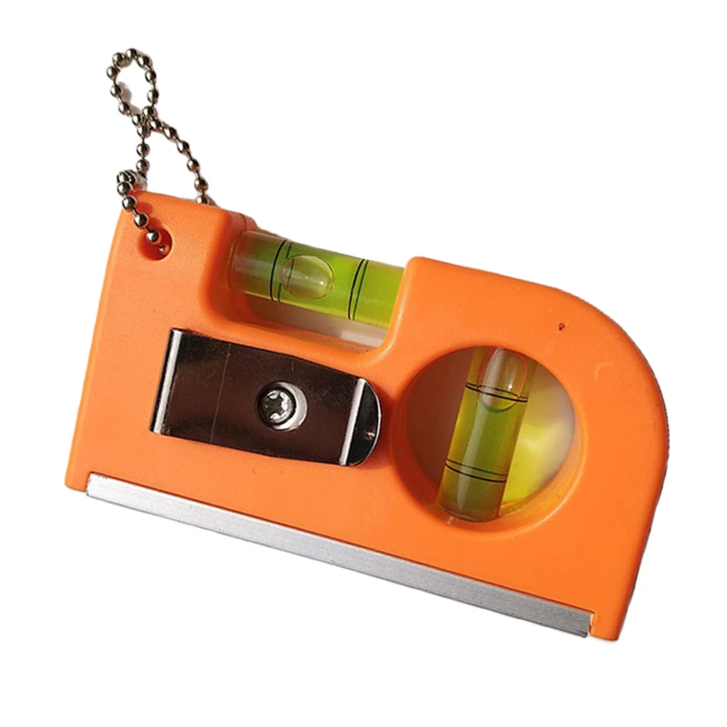 Magnetic Mini Level Meter Spirit Leveler Keychain Easy Carry Floor Picture