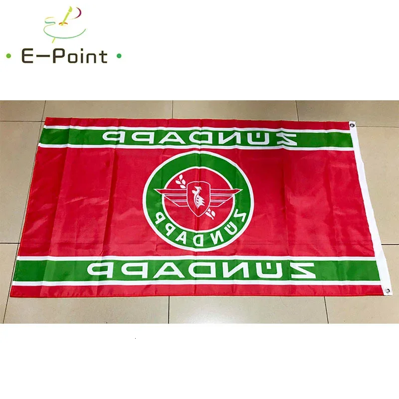 Zundapp Motor Car Flag 2*3ft (60*90cm) 3*5ft (90*150cm) Size Christmas Decorations for Home and Garden