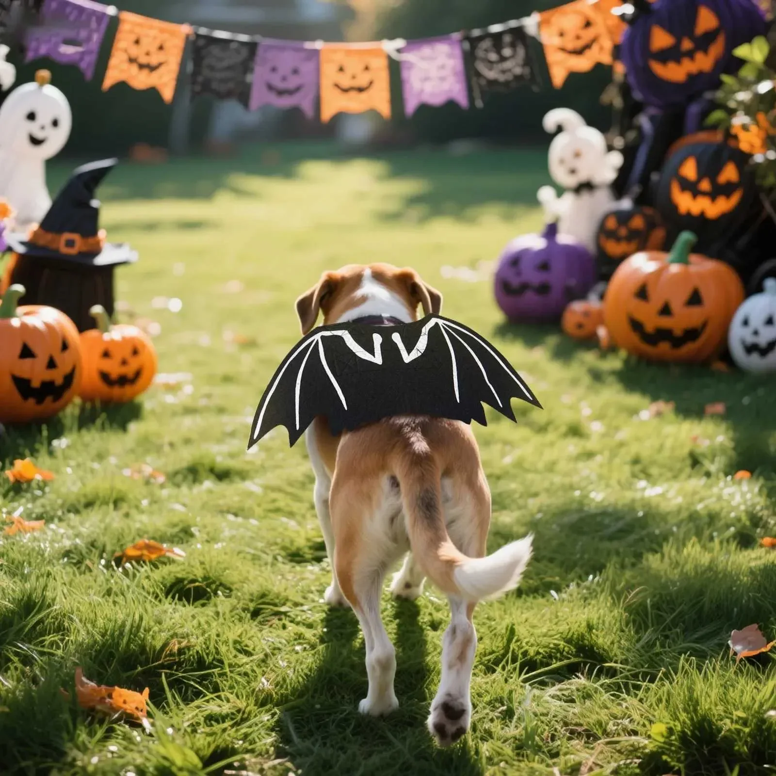 

Halloween Dog Bat Wings Pet Costume Small Dog Cat Party Cosplay Pet Clothing Accessories Photo Prop Festival Outfit XJ250813