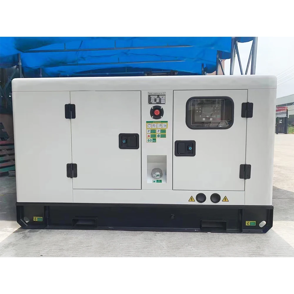 Customized 10kw 10.000 Wats 10 Kva Three Phase Sound Prooft Japanese Diesel Generator Set With Ats For Commercial Use