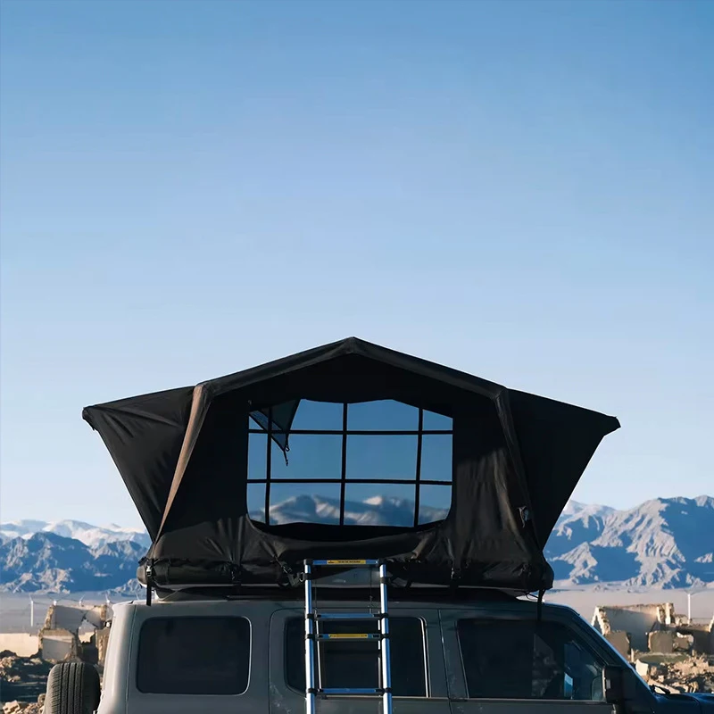 Source Factory Hot Selling Roof Tent Inflatable Quick Opening 100% Waterproof Sunshade Van Carrying Side Canopy