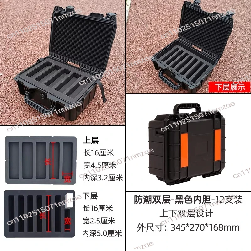 Collection Box Portable Folding Knife Storage Box  24 36 32 20 slots Outdoor Toolbox waterproof