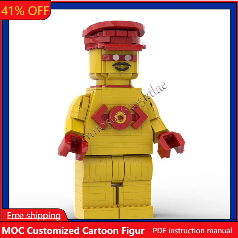 

780 PCS MOC Customize Famous Game Super Station Master Brickheadzes Model DIY Creative Puzzle Birthday Cartoon Figures Toy Gift