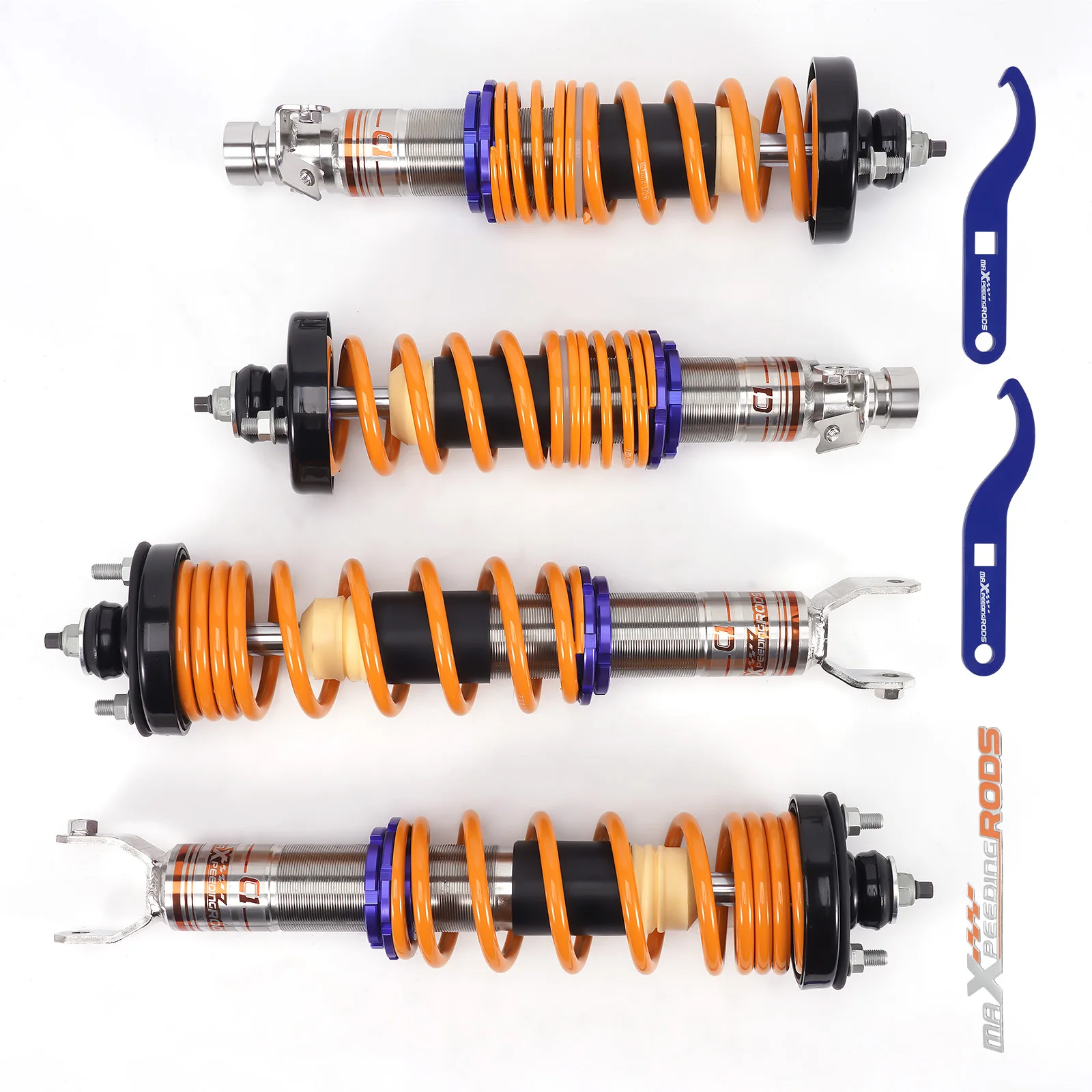 MaXpeedingrods Comfort Coilover Suspension Kit for Honda Civic 1987-1993 CRX 1987-1992