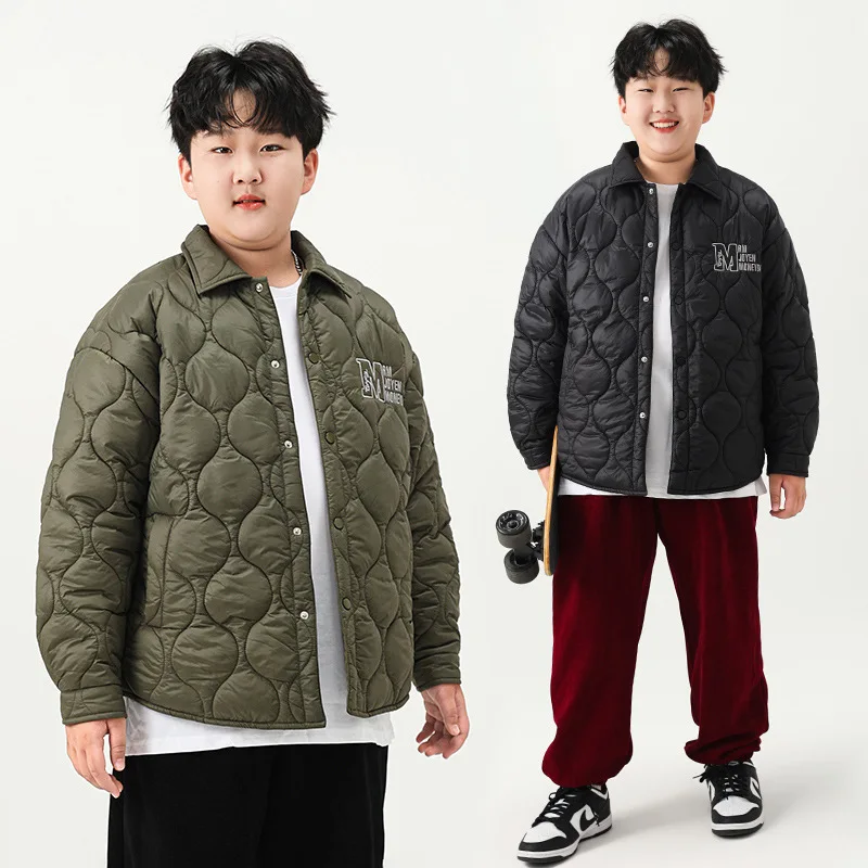 

Lightweight cotton jacket with fat and oversized outer layer can be worn as an inner layer, perfect for school uniform. It is a