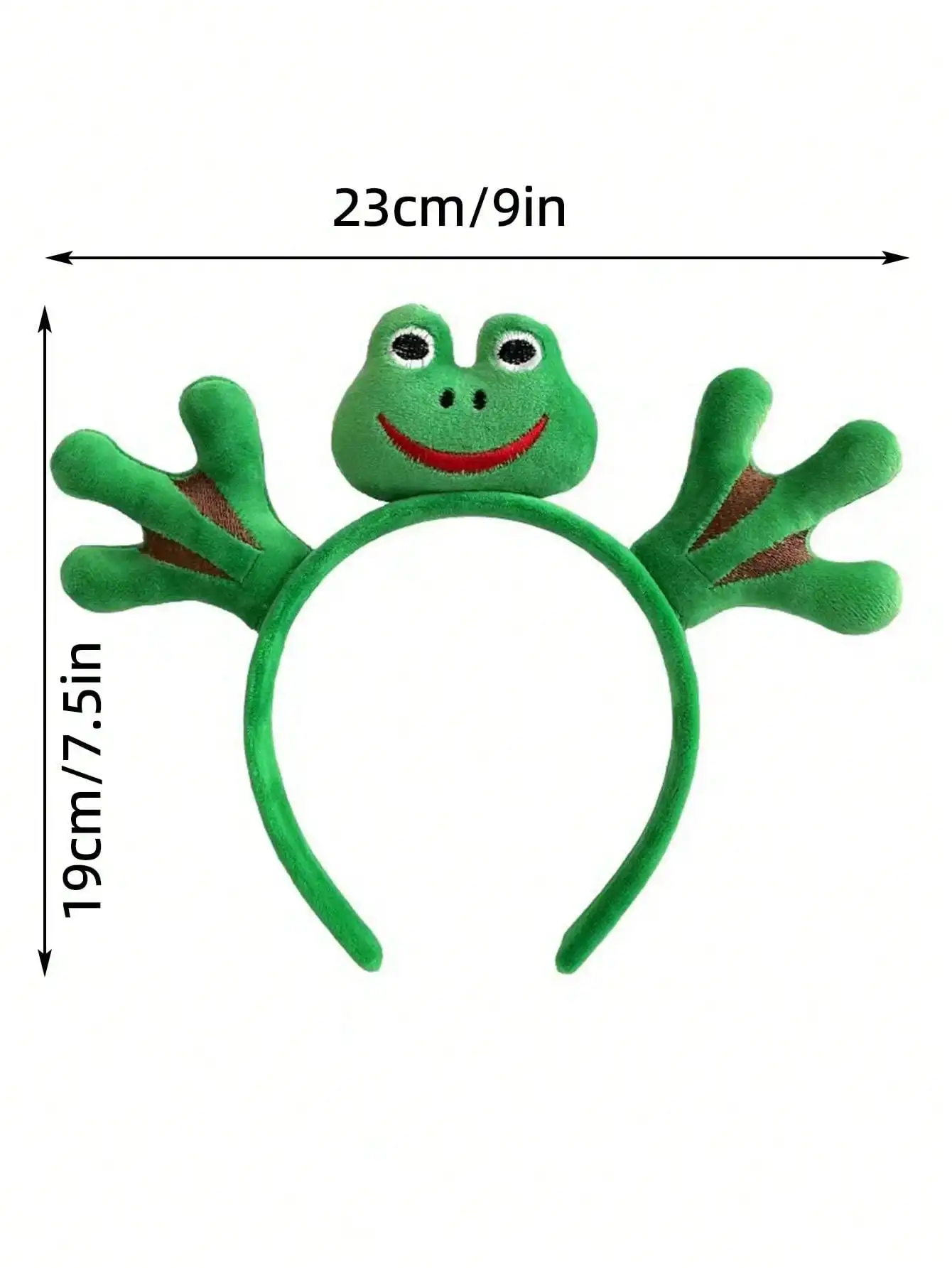 1 stks Mode Leuke en Leuke Dieren Kikker Hoofddeksel Haarbanden Voor Vrouwen Meisjes Party Haaraccessoires