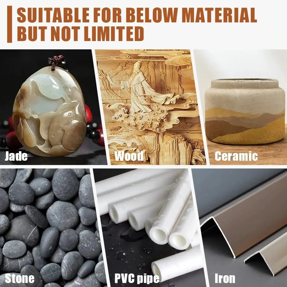 2.35mm/3mm シャンクダイヤモンドバーセット（ボックス入り）30個入り 研削ヘッド 耐摩耗性ドリルビットセット 木工彫刻ツールセット