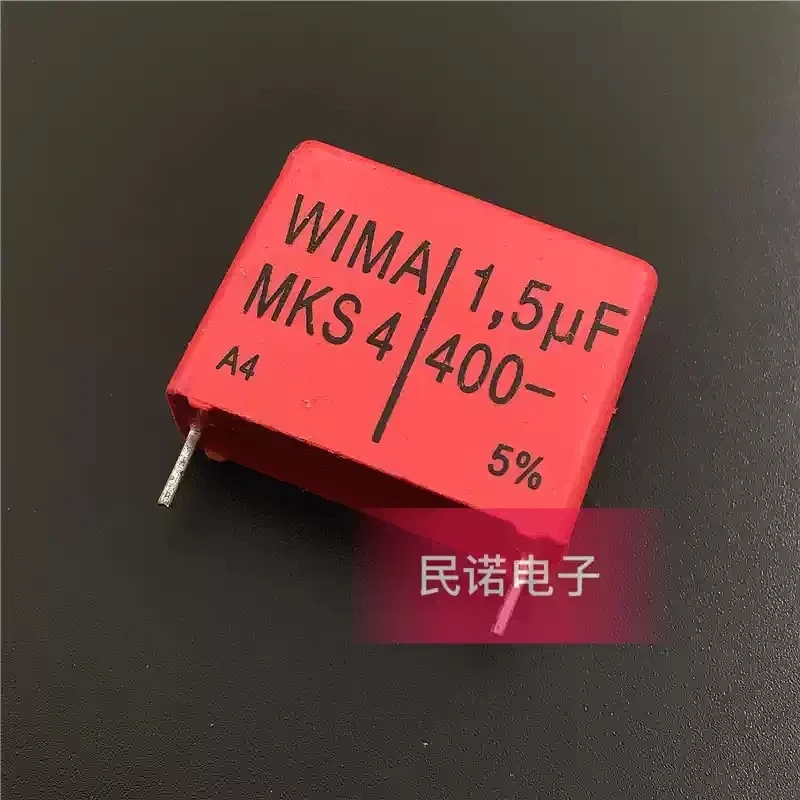 Конденсатор WIMA MKS4 400В 1.5мкФ 400В 155 1U5, расстояние между выводами 22.5мм