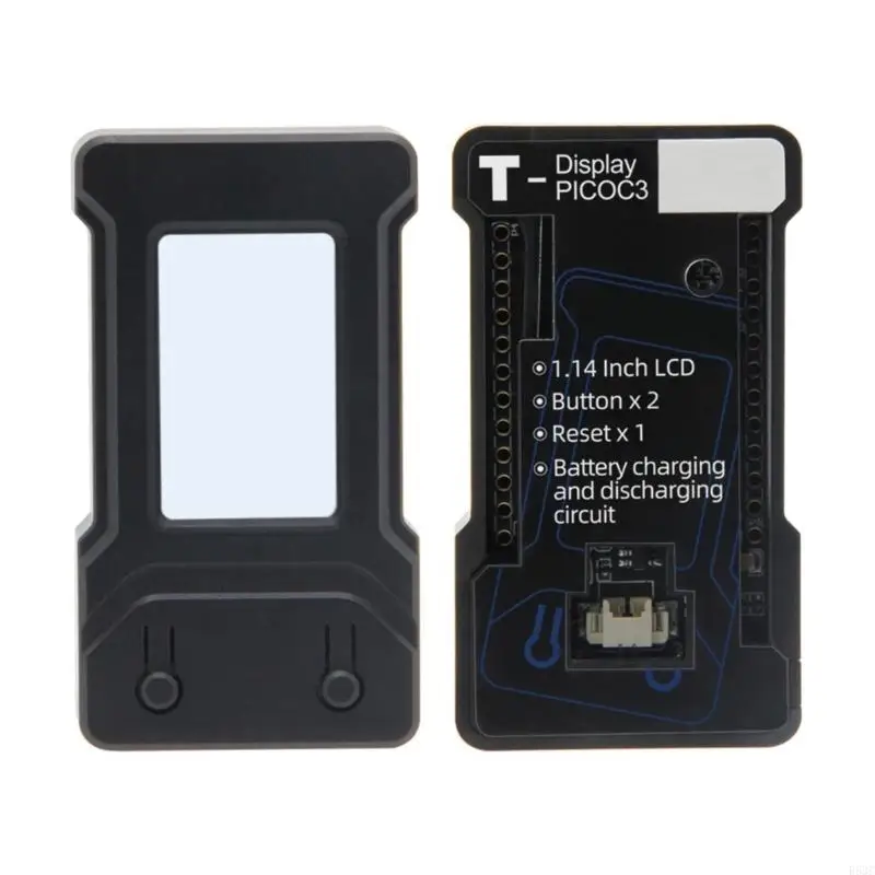 R53C Акриловый корпус для T-дисплея T-PicoC3 T-Display RP2040 1,14-дюймовая плата управления ЖК-дисплеем