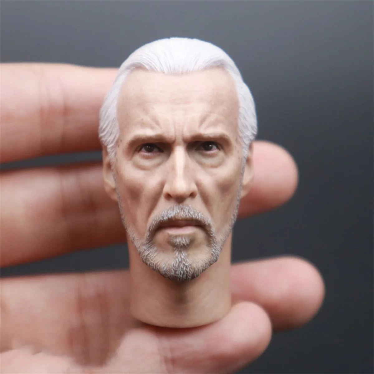 

1/6 Scale Christopher Lee Head Sculpt Anime Male Head Carving Movie Star Model Fit 12-inch Soldier Action Figure Body