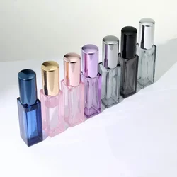 4 Uds 3/5/10ml Mini botellas de Perfume en aerosol botella de vidrio recargable aceites de viaje portátiles contenedor cosmético líquido atomizador de Perfume