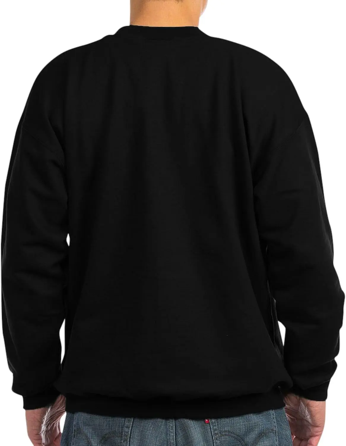 CafePress Proud Dad of a Police Officer Sweatshirt (dark) Classic Crew Neck Sweatshirt