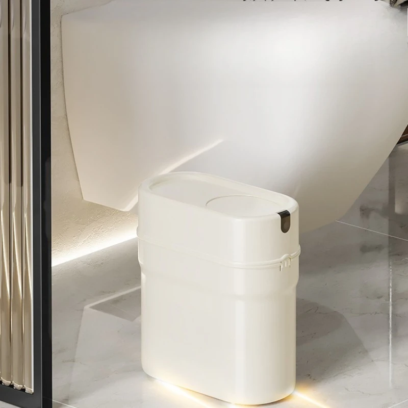 

Smart, trash can, toilet paper can, bathroom, high value
