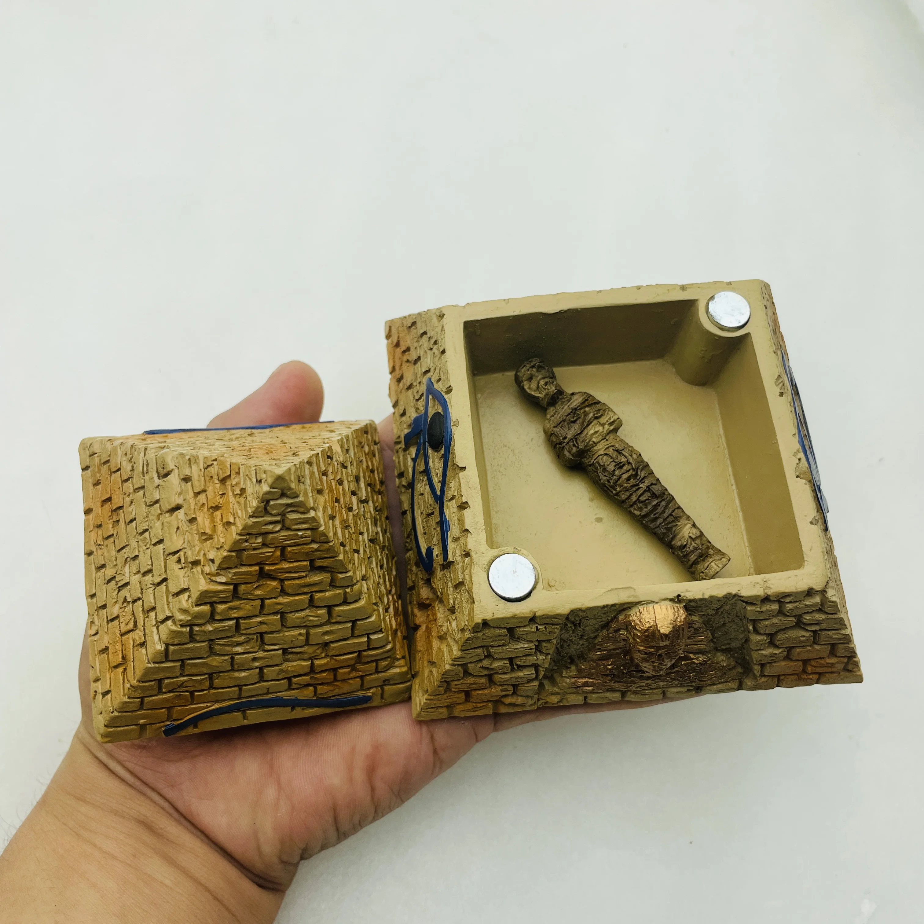 Egypt 3D Pharaoh & Pyramid Decorated Articles Ornaments Decoration Articles Gifts Handicraft