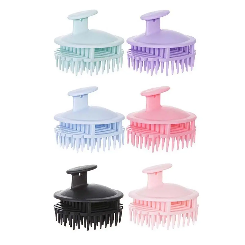 Hollowing Out Brush Head Shampoo Brush Body Brush Hair Care Tool Hair Washing Comb Bath SPA Wet and Dry Scalp Massage Brush