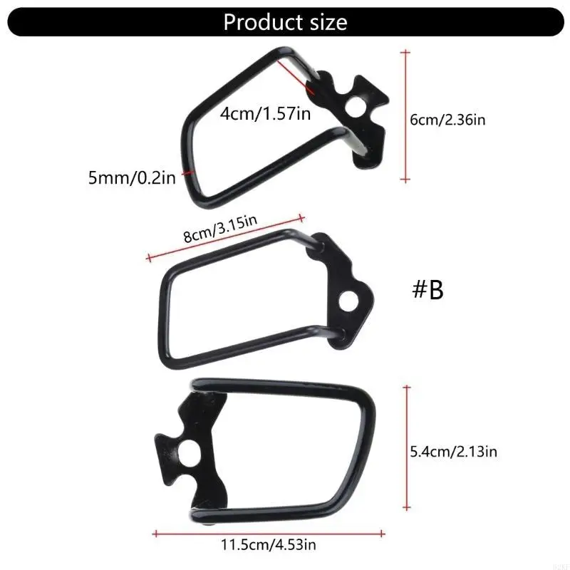62KF Rear Derailleurs Protecting Bar Hanging Protectors Cover Bike Rear Derailleurs