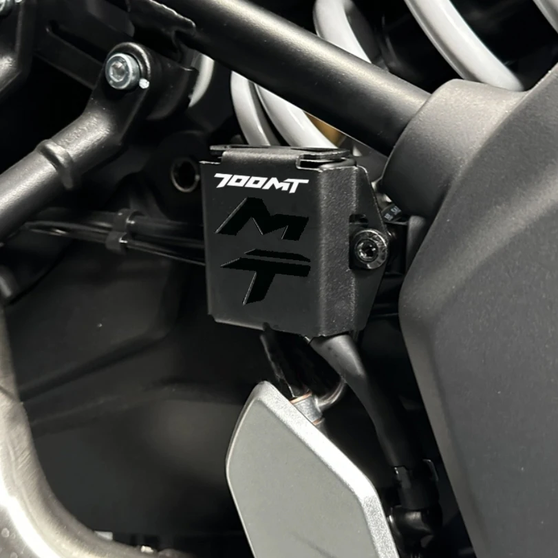 For CFMOTO CF MOTO CF700 700MT 700 MT MT700 Motorcycle Accessories CNC Rear Brake Fluid Reservoir Cover Guard Protection Cup