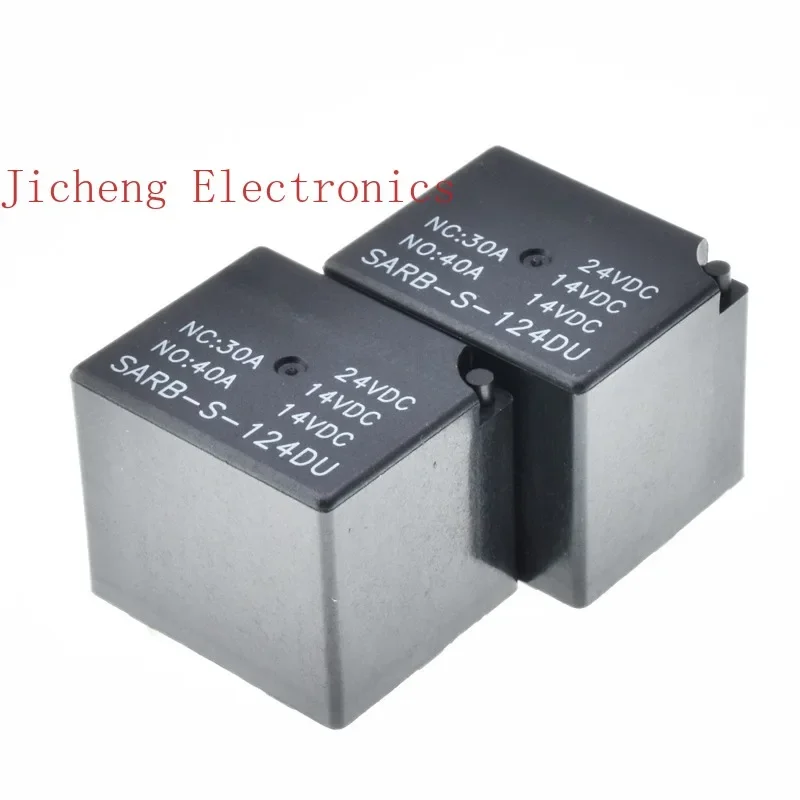 

10PCS Automotive relay SARB-S-124DU 24VDC set conversion 7 pins 30A 14VDC