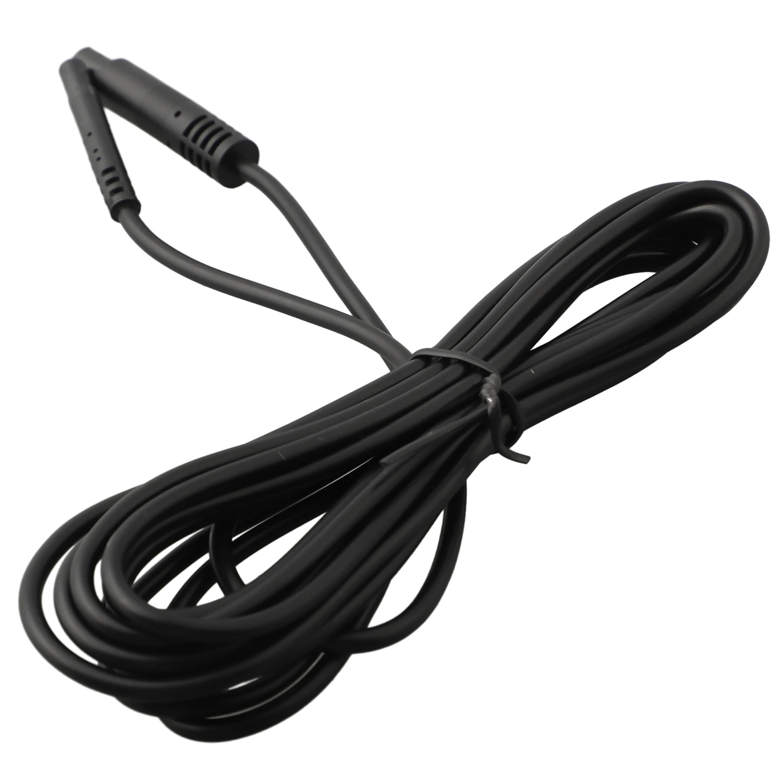 For Car Camera Extension Cable 4pin ABS Black Male To Female Non-Deformation Quick Installation For Car Camera