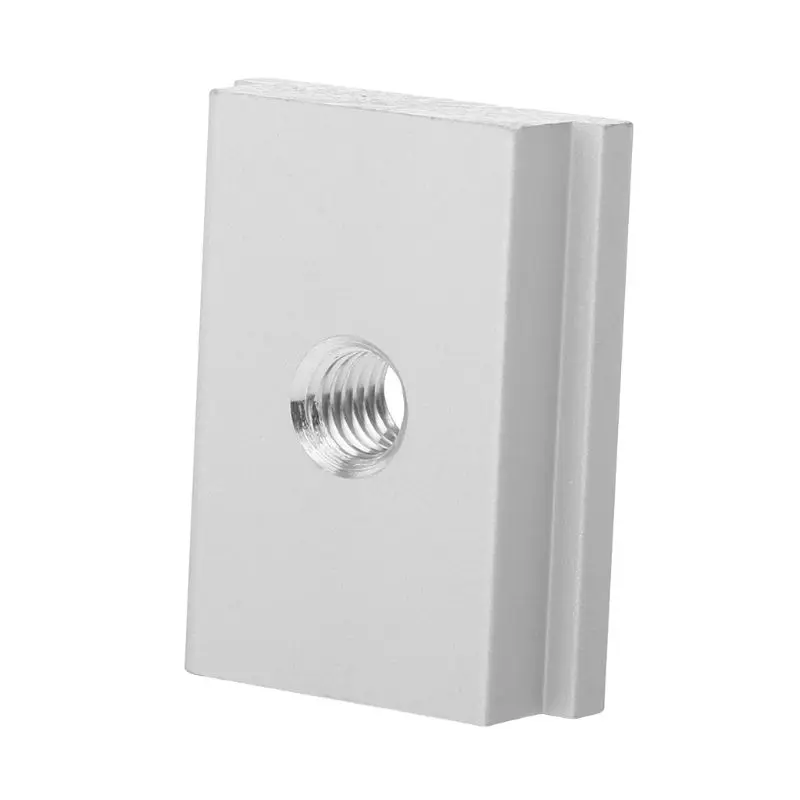 A2UD M6 T-slot T-Slider เลื่อนอ่อนนุชสำหรับงานไม้เครื่องมือ Slot Fastener Jigs Pressi