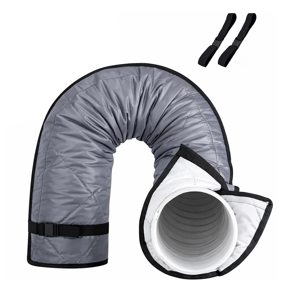

150 53 Cm Quilted Hose Sleeve Blocks Dust And Debris Robust Daily Wear Resistance Easy Removal Quilted Fabric Insulation