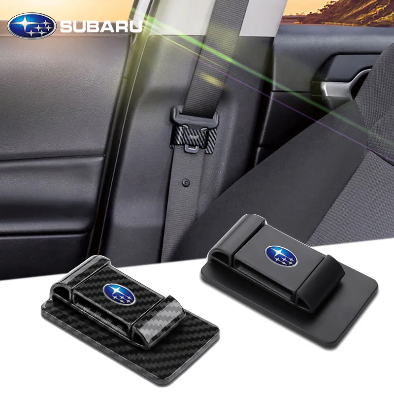 Car Safety Belt Holder Stabilizer Fastener Interior Accessories For Subaru STI Outback Levorg Impreza Legacy WRX BRZ XV Forester