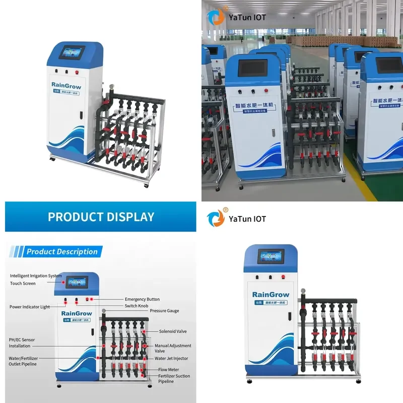 Automatic Fertilizer System Farm Irrigation Automatic Water and Fertilizer Machine Intelligent for Greenhouse