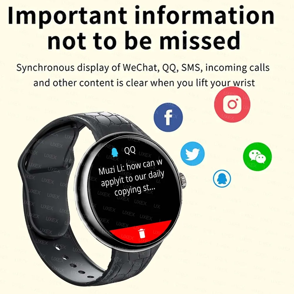 Fashion Plus Smartwatch Masculinos عرض كامل الشاشة اليوم هدية مكالمة لاسلكية الصحة المقتفي مخصص صور Pro ساعة السيدات الجديدة