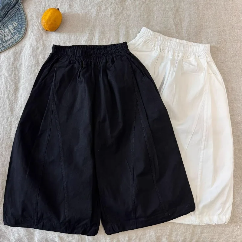 Kinder Jungen Hosen Bellbell Sommer Kinder Jungen Laternenhosen Dünne Lässige Hosen mit Elastischem Bund Kleinkind Jungen Hosen 1-10 Jahre Jungenhose – Detail 11