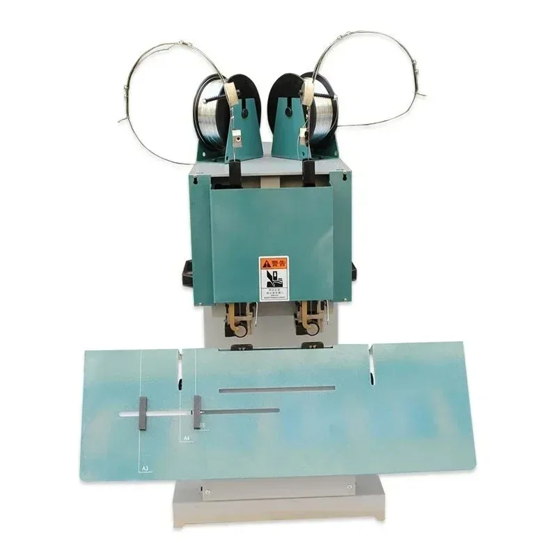 

M2000 double nail head wire saddle stitching machine, flat stapler, electric high speed foot stapler