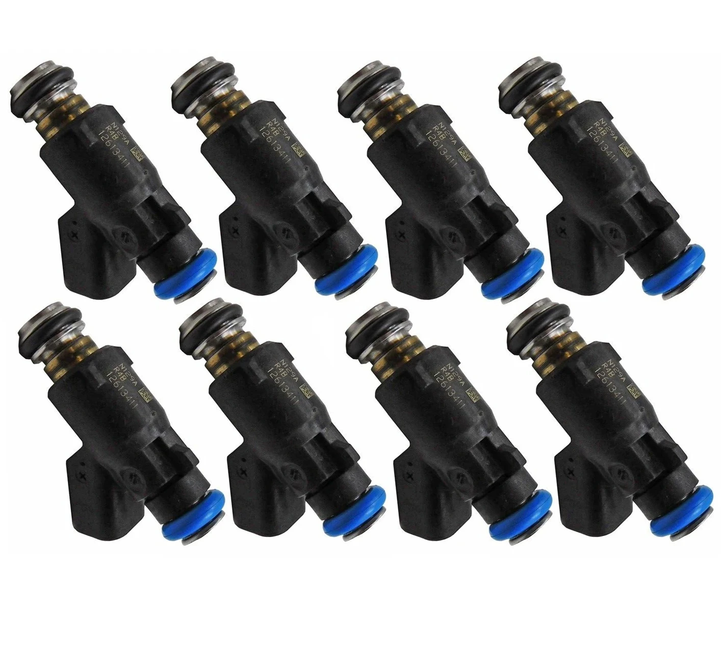 8 шт. 12613411 топливные форсунки для Chevrolet Suburban Silverado Tahoe Gmc Yukon M1407 67668 217-3411 Fj10735 Fj1061 2173411