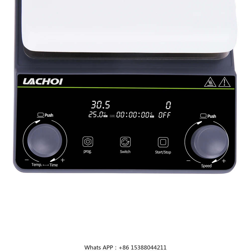 5L 300 Degree Hot Plate Magnetic Stirrer With Heating Function Magnet Stirring Mixer