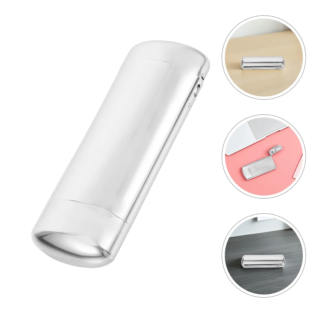

2 Pcs Crop Tuck Elastic Band Glasses Case Sunglasses Storage Bag Box Portable Travel Eyeglasses Cases Silver for Men Miss