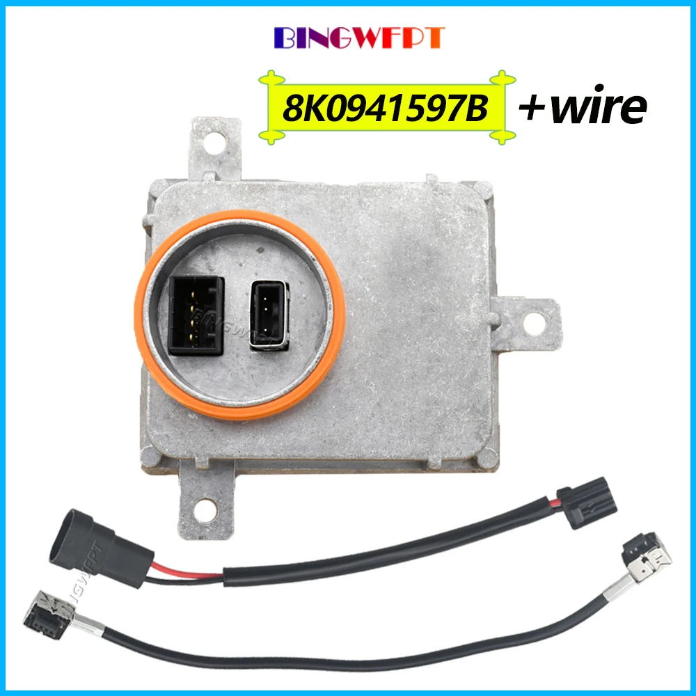 

Xenon HID Headlight Ballast Control Unit Module With Wire D3S D3R D4S D4R 8K0941597B For Audi A3 A4 A5 A6 A8 Q5 Q7 VW Jetta