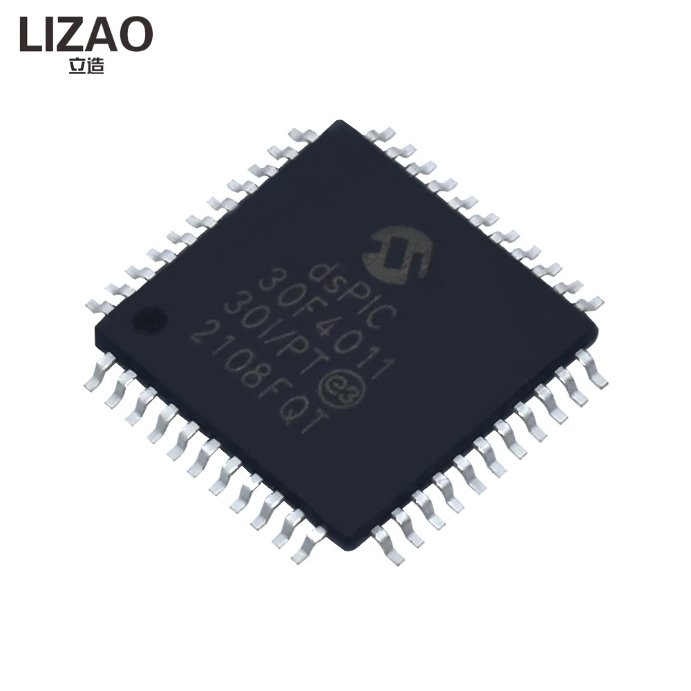 LIZAO DSPIC30F4011-30I/PT TQFP44 16-Bit Digital Signal Controller High-Performance MCU for Industrial Control