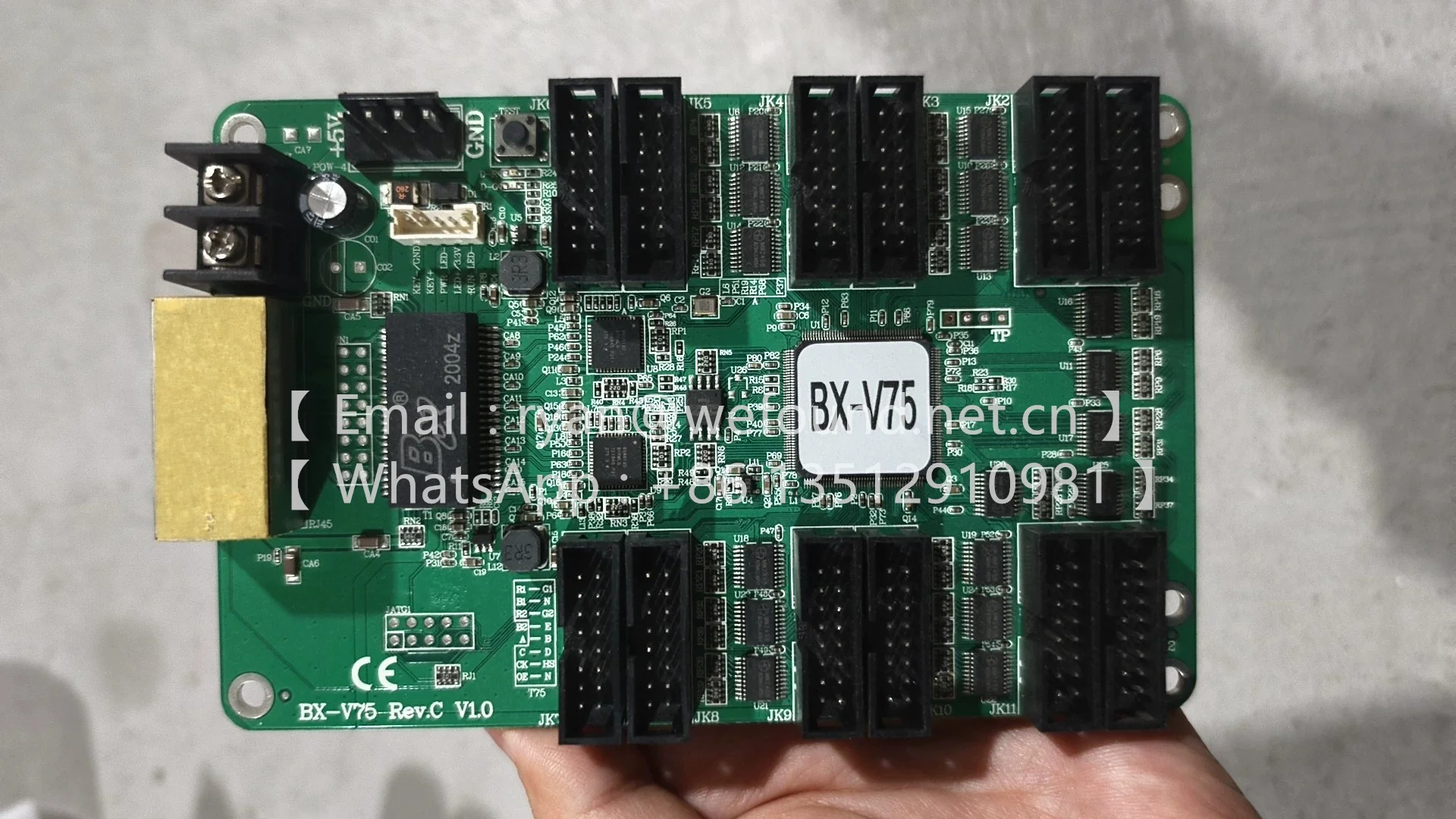 BX-V75 V1.0 V4.1 V4.5 V4.6 V4.8 Receiving Card, Please Establish Effective Communication With Us When Purchasing.