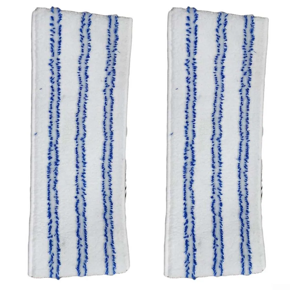 2PCS  Cleaning Pad  Fit For Polti Vaporflexi Brush Eco Pro Accessories Parts Microfiber Mop Cloths With Scrubbing Strips