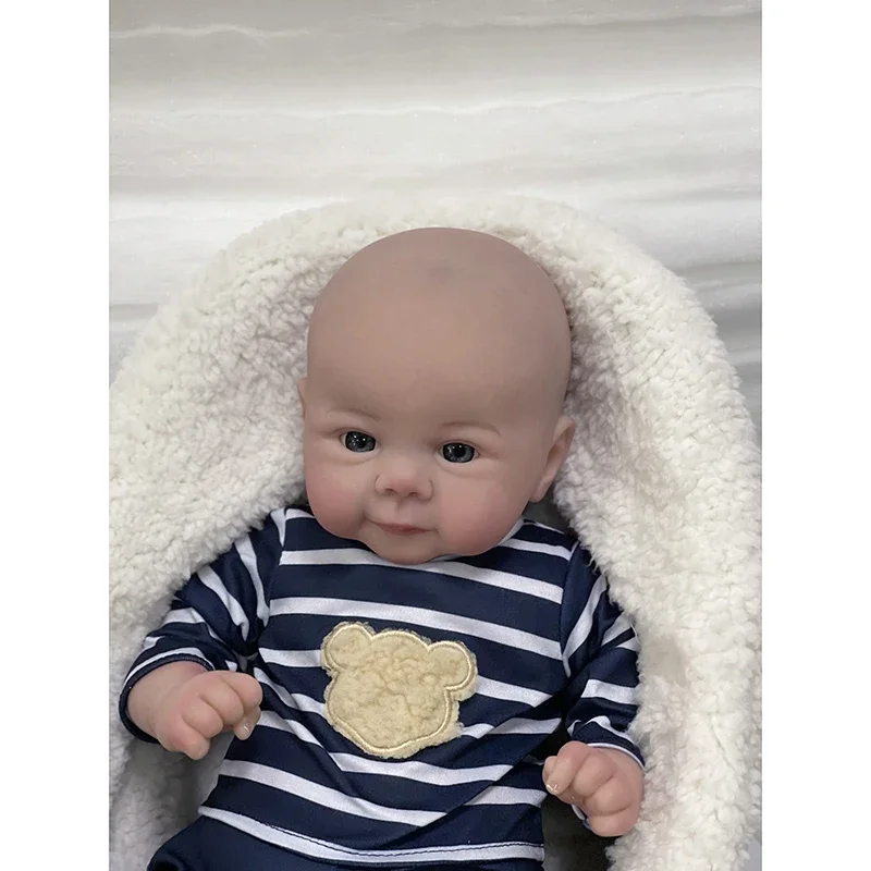 19inch Bebe Reborn Dolls Already Painted Juliette Soft Cloth Body 3D Skin Visible Veins Handmade Dolls for Girls Real Photos