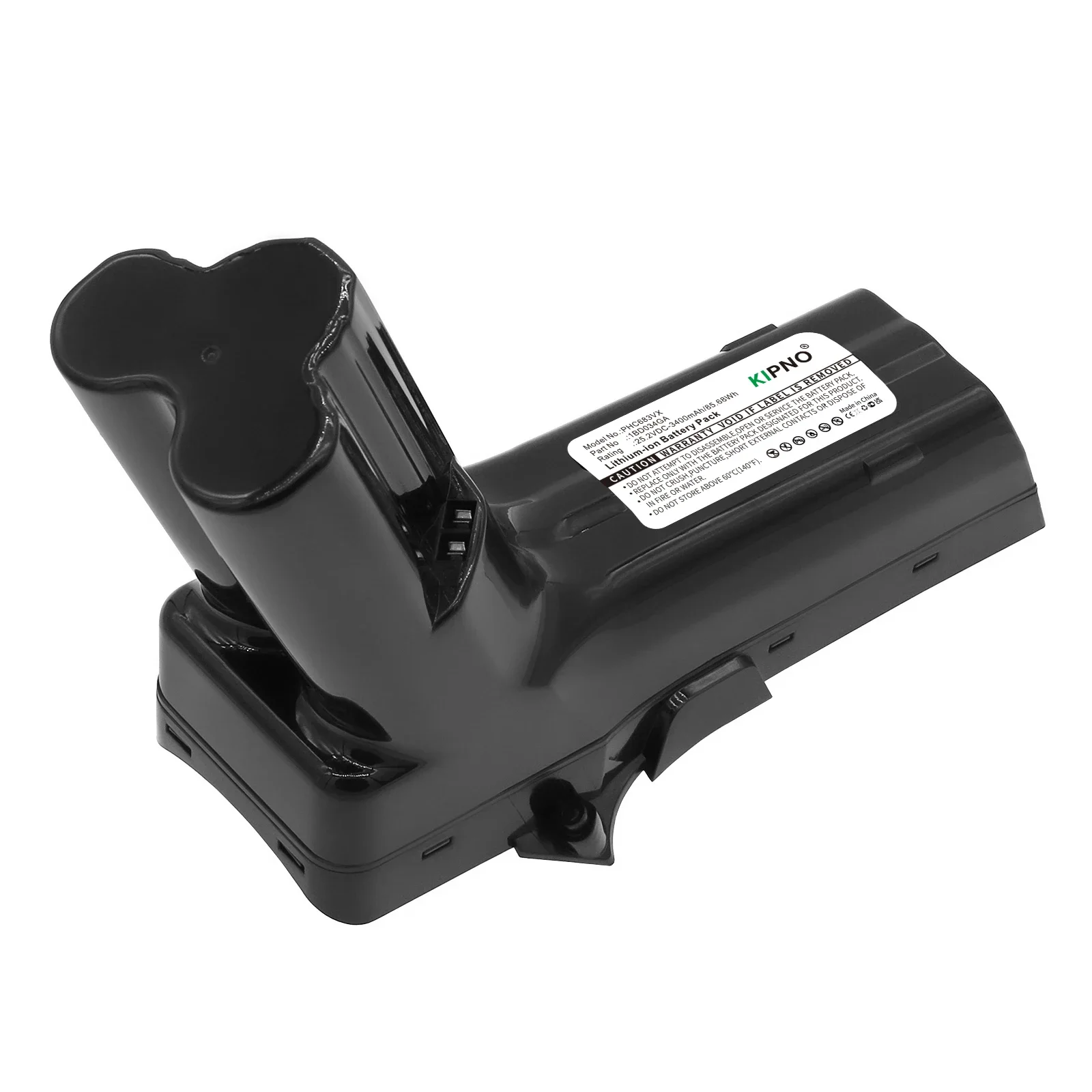

KIPNO Vacuum Battery IP822, IBD034GA, 6.27.40.08-0,300000517631, 6.27.40.10-0, 1BD0346A for Philips SpeedPro Max Aqua Stick